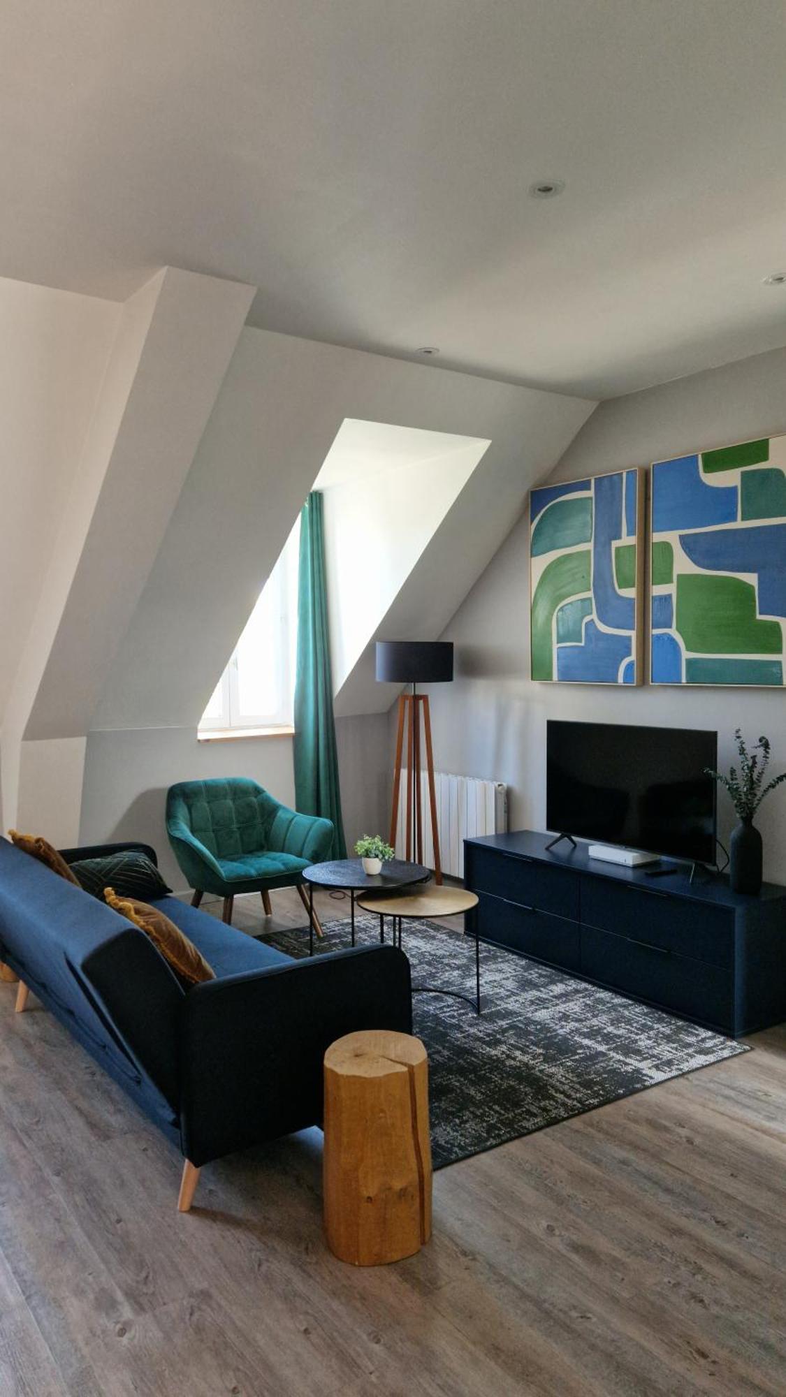 Le Duplex, Proche Centre-Ville Quimper Exteriör bild